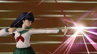 Inuyasha Feudal Combat  Kagome vs Kikyo [upl. by Adlecirg]