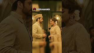 Hamara dil chu kar dekh lijiye 😍🔥 heeramandionnetflix heeramandi netflix webseries drama [upl. by Ellehciram324]