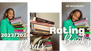 Rating amp reviewing books read in 20232024  Why you should read them books reading [upl. by Llerod]