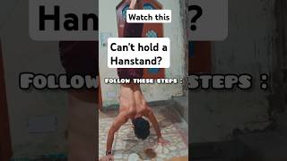 Struggling with Handstands Try These 4 Exercises to Hold It Easily HandstandTraining Calisthenics [upl. by Vig181]