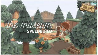 The Museum Speedbuild 🌱  Animal Crossing New Horizons [upl. by Winson]