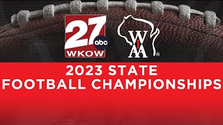 Wrightstown v Aquinas WIAA 2023 State Football [upl. by Flori]