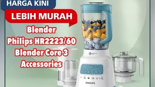 Review BLENDER PHILIPS HR 2223 ADA CHOPPERNYA [upl. by Adnawaj122]