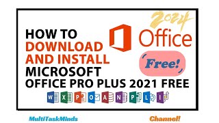 How to download and install microsoft office 2024 for free in windows 10 and 11 for lifetime free [upl. by Tiena]