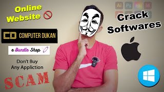 Crack Softwares Online 🚫 Scam Website on MacBookWindow Application [upl. by Root955]