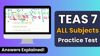 TEAS 7 Practice Test Walkthrough All Subjects [upl. by Det442]