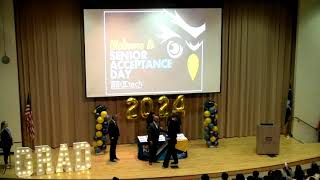 Senior Acceptance Day 930 Ceremony [upl. by Llig713]