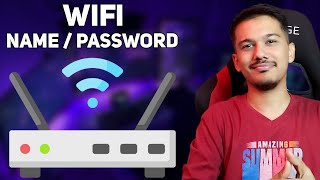 How to Change Wifi Password amp Name of Any Router MobilePC [upl. by Mou255]