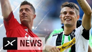 Granit Xhakas Absage und Louis van Gaal flirtet mit Robert Lewandowski  TransferNews [upl. by Gram]