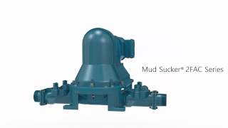 Mud Sucker 2FAC Series  Diaphragm Pump by Wastecorp [upl. by Zetrauq]