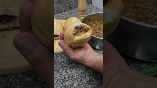 PÃO COM MOLHO DE CARNE MOÍDA  RECEITA SIMPLES E FÁCIL [upl. by Akemihs]