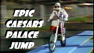 ROBBIE KNIEVEL caesars palace jump part 2 [upl. by Mchenry]