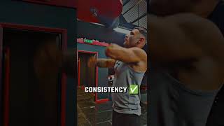 Power of Consistency ✅️ consistency motivation gym boxing speedball god [upl. by Bouldon]