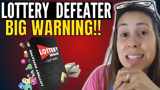 LOTTERY DEFEATER SOFTWARE  ⚠️BIG WARNING⚠️ Lottery Defeater Reviews  Lottery Defeater Program [upl. by Naarah]