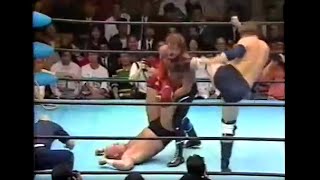 Dan Spivey amp Stan Hansen vs Terry amp Dory Funk Jr 1990 11 15 [upl. by Ophelia543]