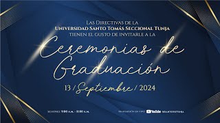 Ceremonia de Grados  13 de Septiembre de 2024  1100 am [upl. by Janeczka]