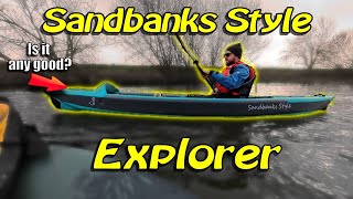 Sandbanks Style Explorer Drop Stitch Kayak  Quick Review [upl. by Pickett]