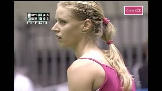 Elena Dementieva vs Anastasia Myskina 2006 Tokyo SF highlights [upl. by Ttevy475]