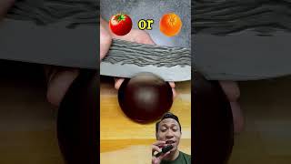 Tomato 🍅 Or Orange 🟠 funny duet satisfying greenscreen food animation comedy memes [upl. by Gypsie]