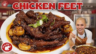 CHEF RV’s HOMEMADE CHICKEN FEET Restaurant quality ang sarap [upl. by Nailimixam]