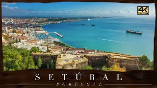 Setúbal ● Portugal 【4K】 Aerial Cinematic Drone 2022 [upl. by Yarvis]