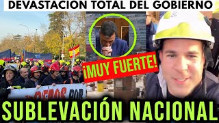 👏🏻TRIUNFO HISTÓRICO MANIFESTACIÓN 30 NOVIEMBRE BOMBEROS Y ÁNGEL GAITÁN HUNDEN AL GOBIERNO TRAS DANA [upl. by Dowski419]