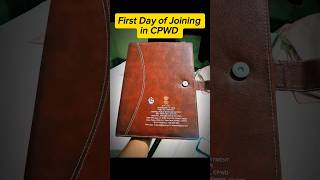 First Day Of Joining in CPWD  SSC JE motivation sscje cpwd training [upl. by Cal]