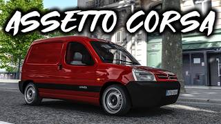 Assetto Corsa  Citroen Berlingo 20 HDI 2003 😅 [upl. by Airekat]