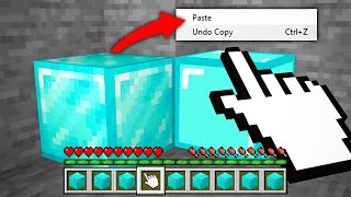 Minecraft But You Can quotCopy And Pastequot Any Block [upl. by Erle]