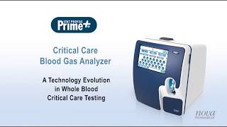 Stat Profile Prime Plus Critical Care Blood Gas Analyzer [upl. by Anaujik]