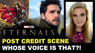 Eternals Post Credit Scene BREAKDOWN  Spoilers Black Knight [upl. by Ecirual939]