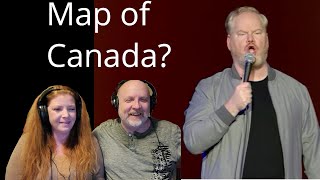 Jim Gaffigan quotWho Drew The Map of Canadaquot Reaction Video [upl. by Rodavlas]