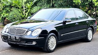 Terjual Mercedes Benz E240 W211 2002 km 123rb tlp 08179996419 [upl. by Hadihahs]