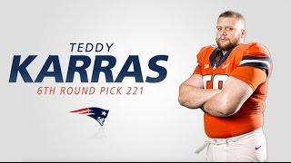 Ted Karras to New England Patriots  2016 NFL Draft  Round 6  Pick 221 [upl. by Montagu75]