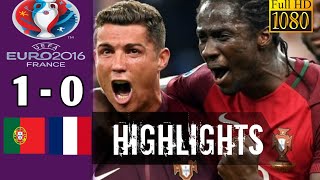 Portugal vs France 10  Final EURO 2016  Extended Highlights and Goals 2024 [upl. by Ailahk]