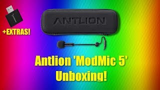 Antlion ModMic 5 Unboxing Best Affordable Microphone for the HTC Vive [upl. by Masterson]