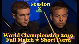 Jack Lisowski vs Ali Carter ᴴᴰ S W C 2019  Full Match ★ Short Form  session2 [upl. by Tem]