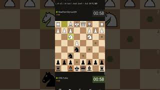 Opponent blundered the queen and immediately resigned [upl. by Kippar]