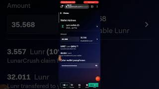How to claim lunarcrush wallet lunr token part 1 [upl. by Deaner]