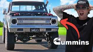 Compound TURBO Cummins first drive [upl. by Howey]