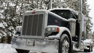 How to Climb  Descend a Slippery Grade in a Semi Truck Without Losing Traction [upl. by Yuille]