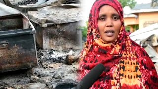 SAD 😭😭 A family in ISIOLO are Counting loses after their house is razed down [upl. by Annaet]