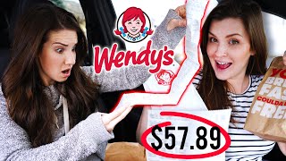 We Ordered amp Ate EVERYTHING On The Wendys Breakfast Drive Thru Menu [upl. by Doowle]