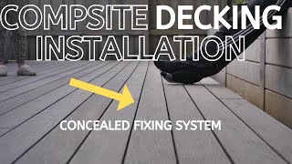 DECKING INSTALLATION COMPOSITE TIPS FROM A BUILDER [upl. by Jenks]