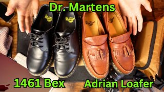 Dr Martens 1461 Bex Vs Dr Martens Adrian Loafers [upl. by Ainex]