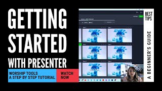 Getting Started with Worship Tools Presenter  A Beginners Guide [upl. by Belamy639]