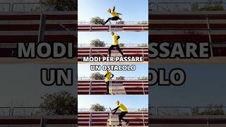 Modi per passare un ostacolo running shorts [upl. by Marc]