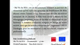 Ma Vie au RSA  Documentaire  47mn [upl. by Einnej189]