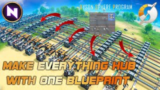 Make ANYTHING With a Single Simple Modular BLUEPRINT  02  Dyson Sphere Program  Let Play [upl. by Neved]