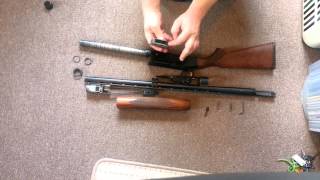 Mossberg shotgun 9200 disassembly and cleaning guide [upl. by Fast]